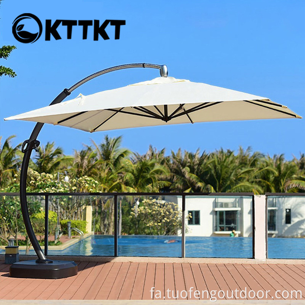 Outdoor Sunshade Large Sun Umbrella Outdoor Garden Umbrella Roman Umbrella Large Outdoor Garden Villa Hanging Umbrella1 Jpg